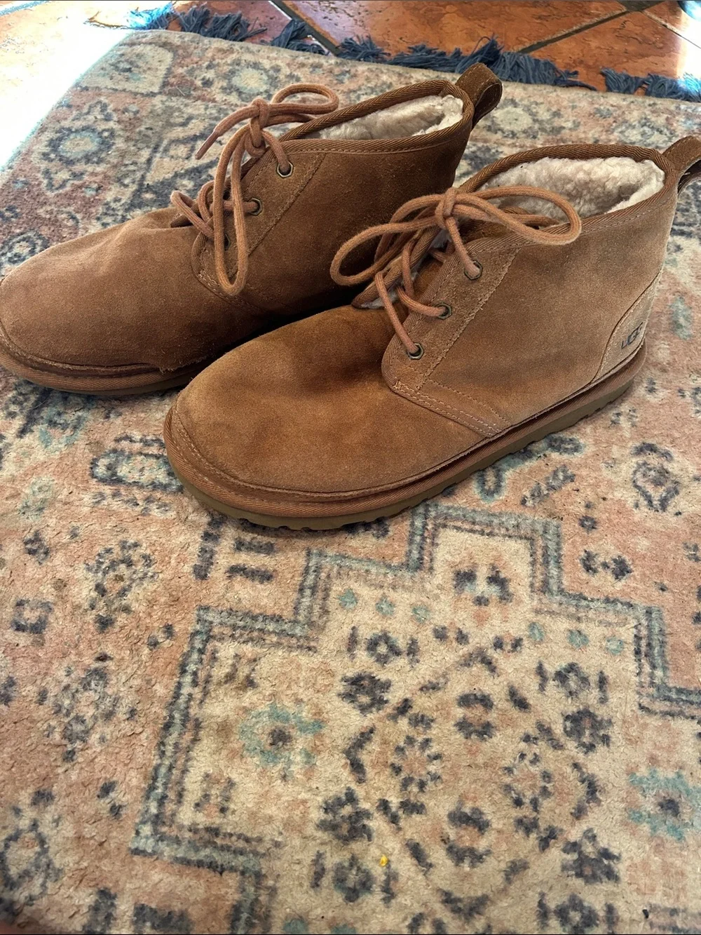 UGG Men’s Tan Suede Chukka Boots